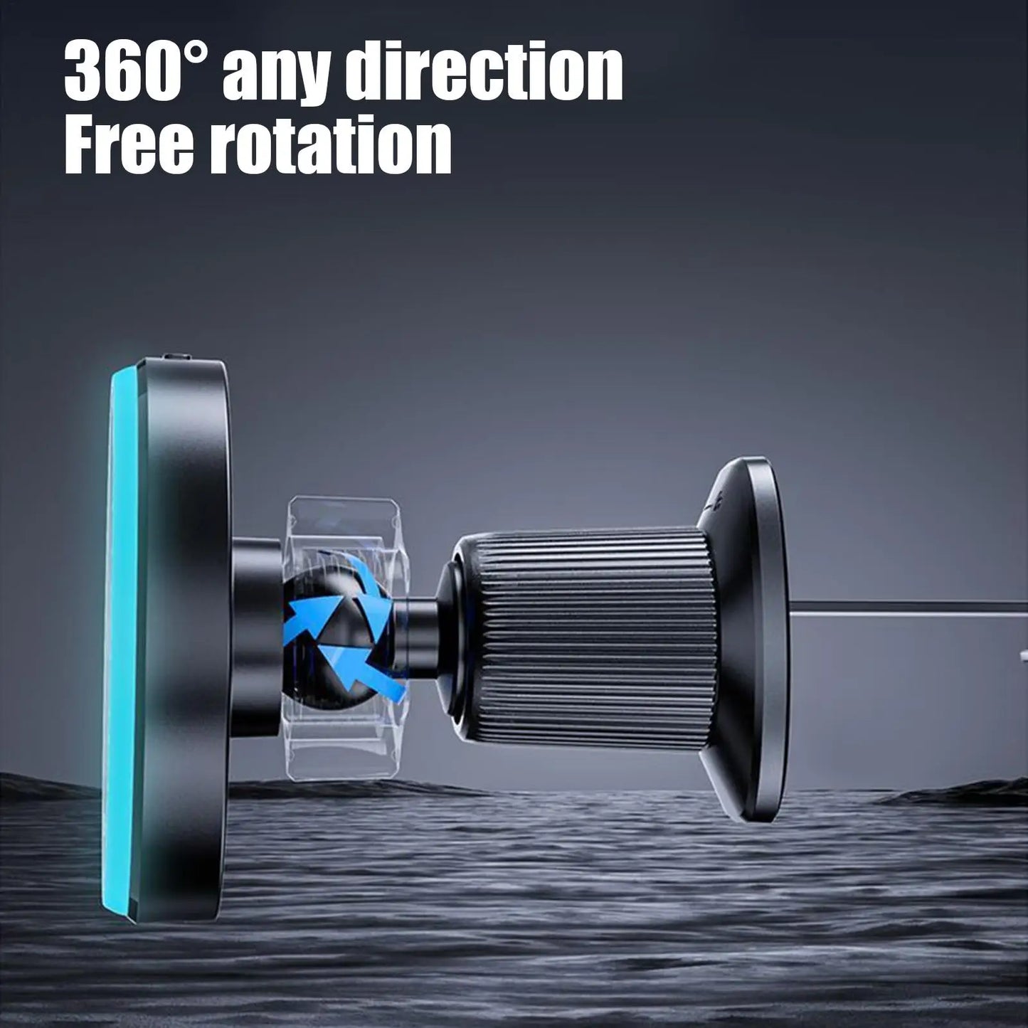 Car Wireless Charger Magnetic Car Phone Holder 15W Magnetic Fast Charging Device Wireless Charger Stand for Vehicle Truck