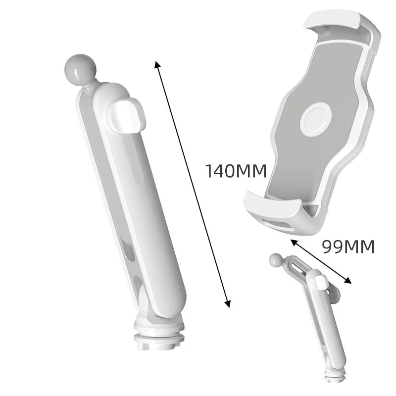 Aluminum Tablet Stand Wall Glass Desk Car Truck Phone Holder Adjustablet Mount for iPad Pro 12.9 Mini Xiaomi Samsung Tablets