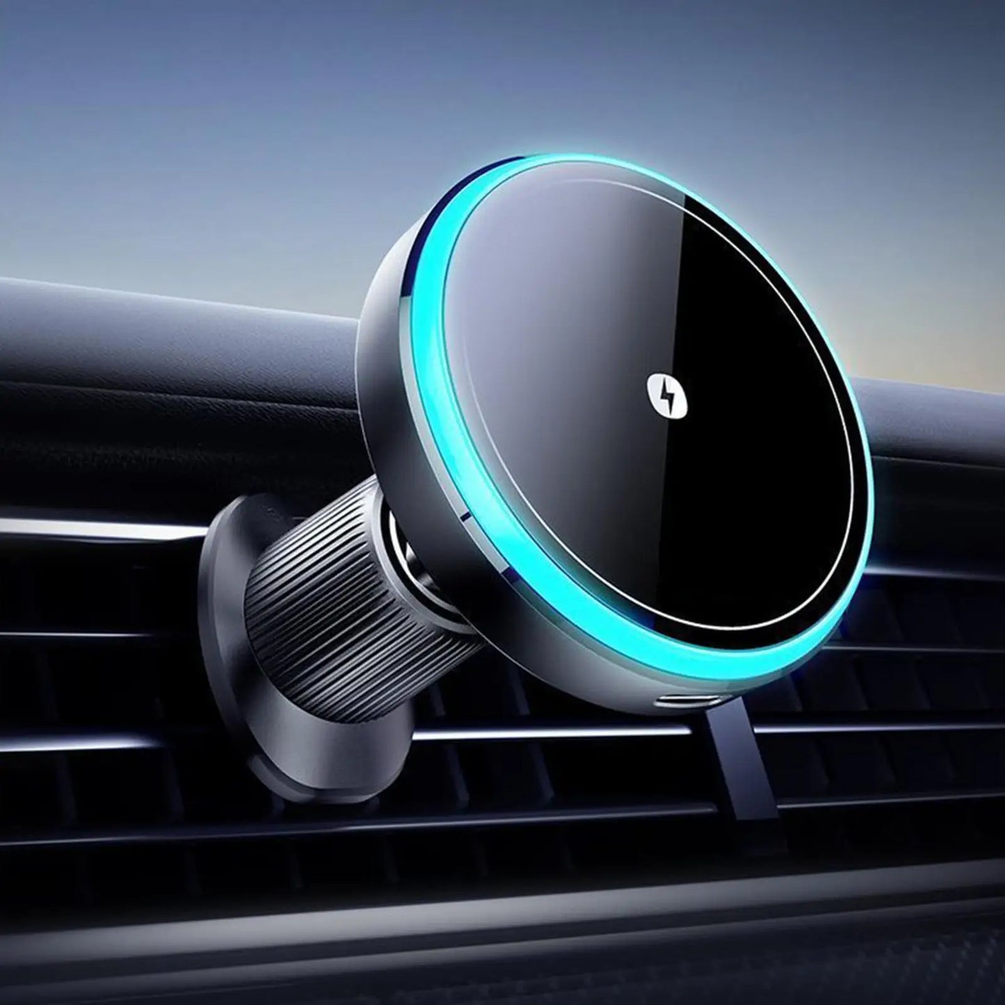 Car Wireless Charger Magnetic Car Phone Holder 15W Magnetic Fast Charging Device Wireless Charger Stand for Vehicle Truck