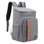 Insulated Lunch Backpack 18L Large Capacity, Thermal Leakproof Picnic Bag for Women Men, Hot Cold Food Keep Fresh