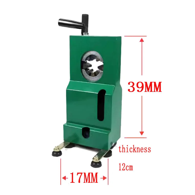 Manual Hose Crimper Kit Mini Auto A/C Hose Crimper 10T Force Hydraulic Jack Air Conditioning Repaire 18-30MM Hose Crimping Tool