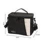 Large Insulated Lunch Tote Bag with Adjustable Strap Reusable Thermal Cooler for Office School Work Travel Picnic Men and Women