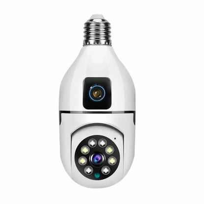 iCsee /Yoosee/V380 APP 4MP Dual Lens E27 Full Color Wireless PTZ IP Dome Camera  Intercom Security CCTV Baby Monitor